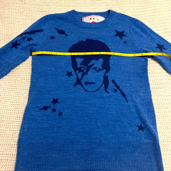 Stoned Immaculate Aladdin Sane Bowie Sweater S NWOT Small retail $398 - Picture 5 of 14